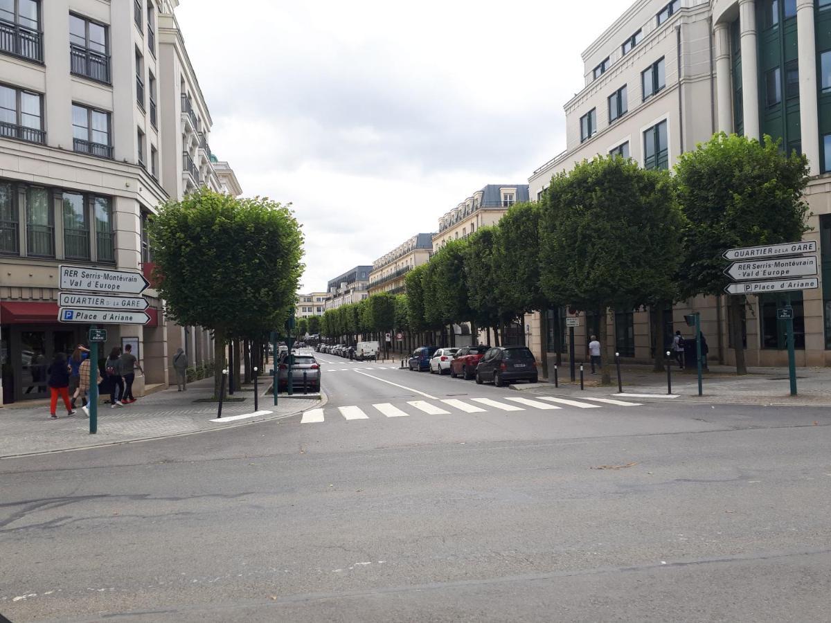 Le Charleston 3P 5 Minutes Disney Parking Gratuit Terrasse شيسي المظهر الخارجي الصورة