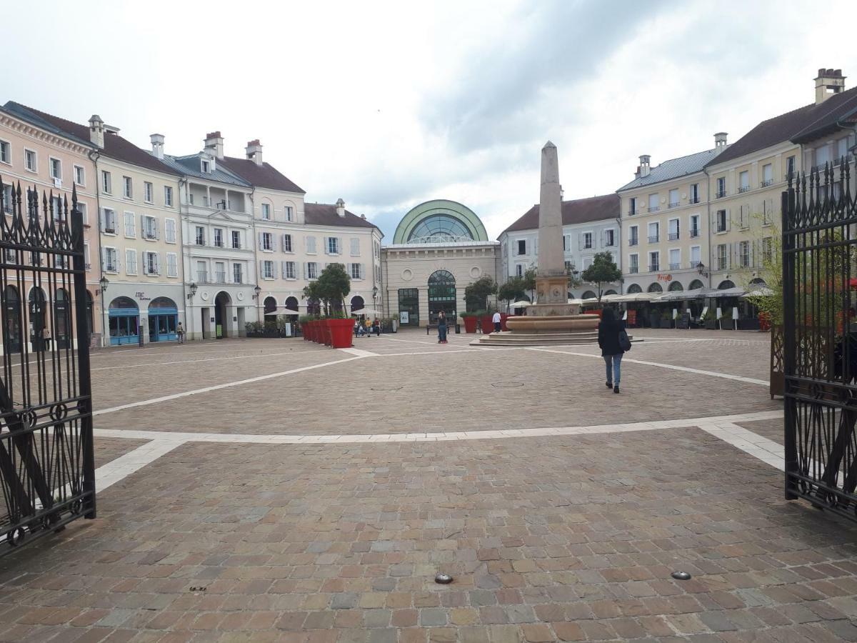 Le Charleston 3P 5 Minutes Disney Parking Gratuit Terrasse شيسي المظهر الخارجي الصورة
