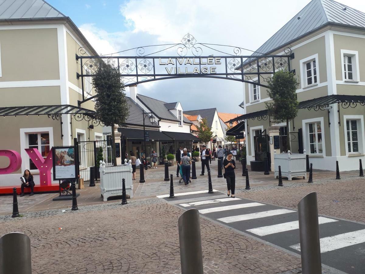 Le Charleston 3P 5 Minutes Disney Parking Gratuit Terrasse شيسي المظهر الخارجي الصورة